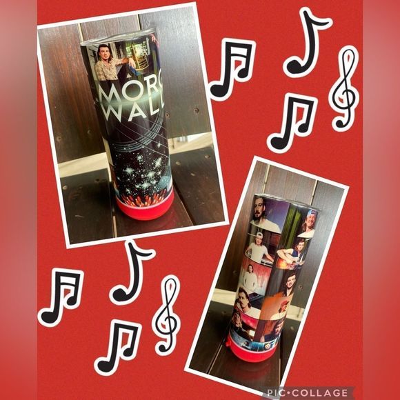 Black and Red Wallen Bluetooth Speaker Tumbler - Picture 1 of 7